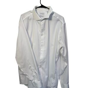 Calvin Klein Men's Crisp White Dress Shirt